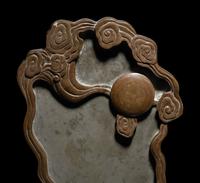 Two Chinese Carved Inkstones
