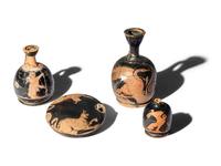 Four Attic Red-Figured Vessels