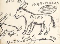 Buro , 1981 and Squirrels , 1985 (two works)