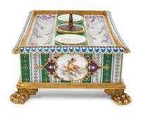A French Porcelain Encrier
