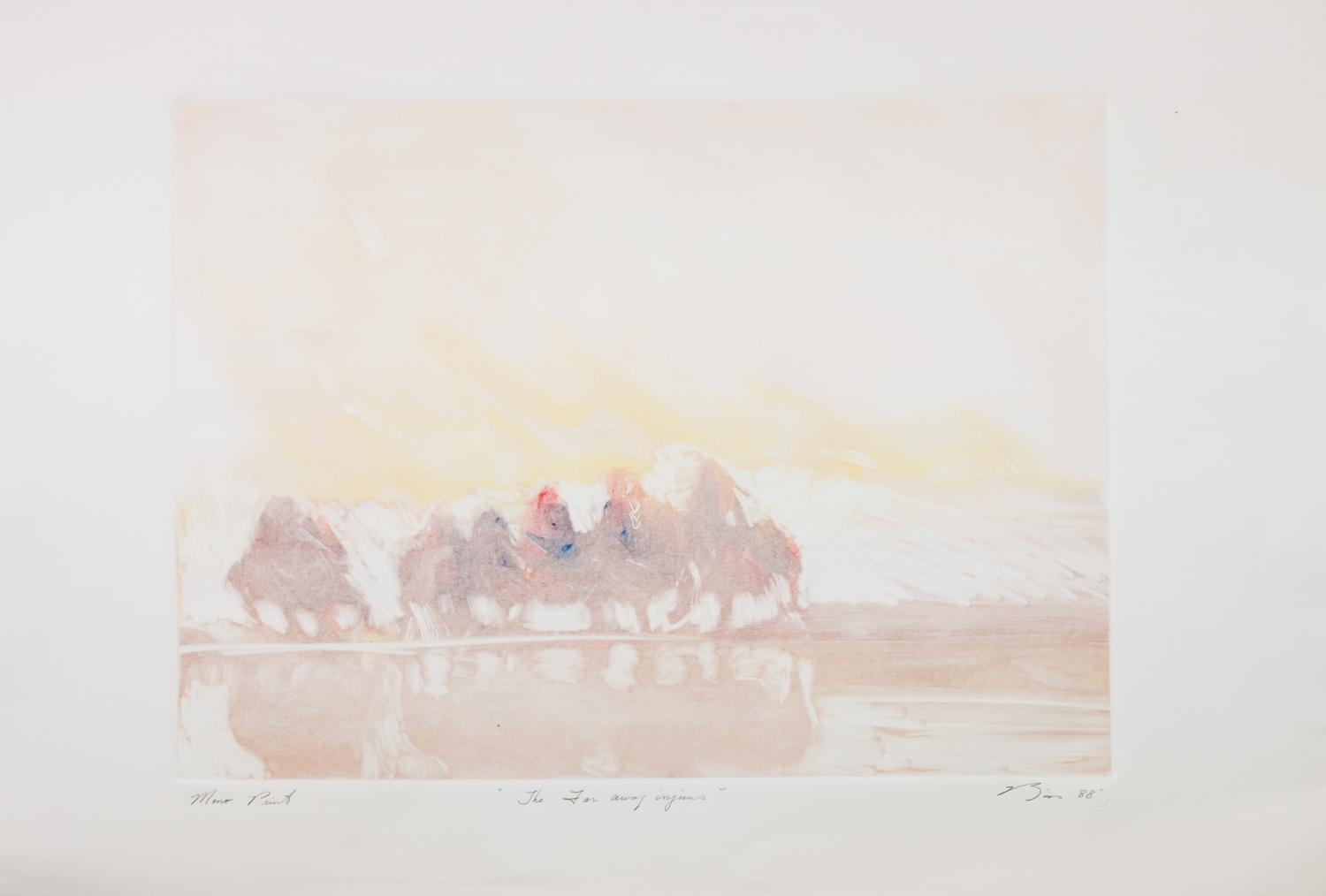 Earl Biss, (American, 1947-1998), The Far Away Indians