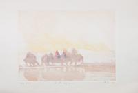 Earl Biss, (American, 1947-1998), The Far Away Indians