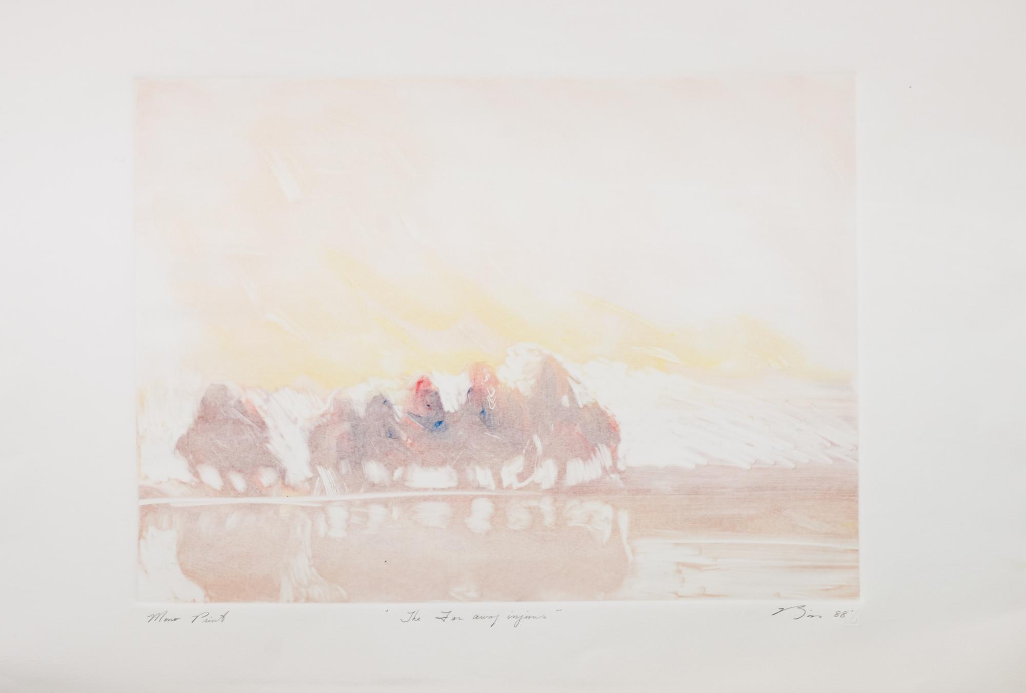 Earl Biss, (American, 1947-1998), The Far Away Indians