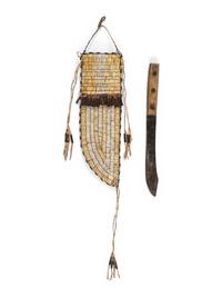Northern Plains Quilled Knife Sheath