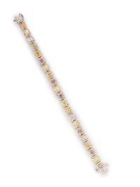 MULTICOLOR DIAMOND BRACELET