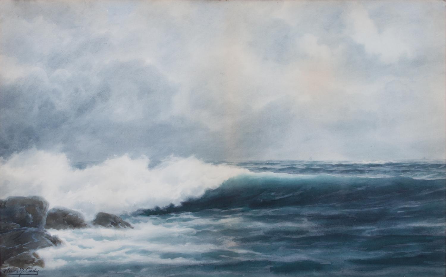 Henry N. Cady, (American, 1849-1935), Oceanscape