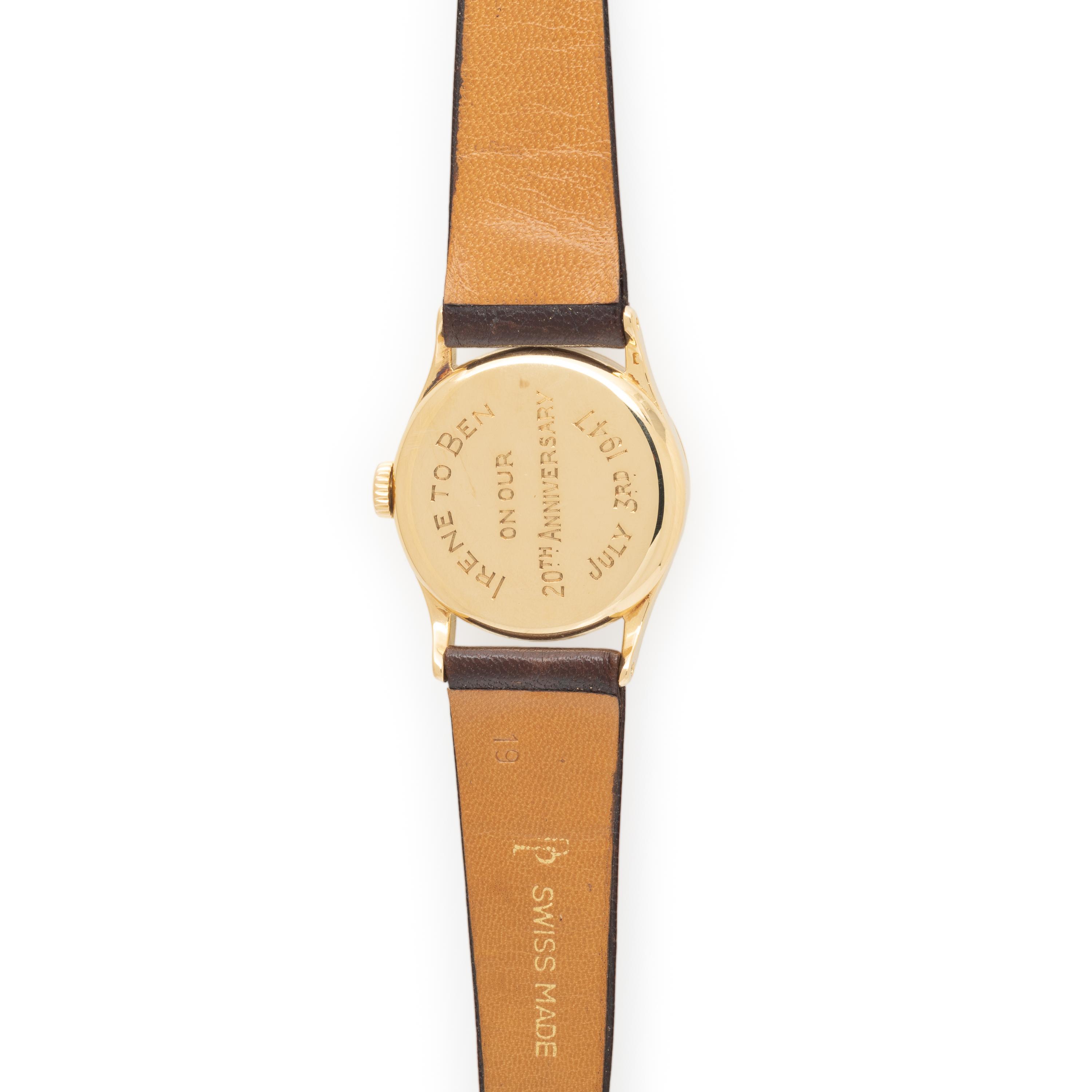 Patek Philippe, Ref. 96J, 18K Yellow Gold 'Calatrava' Watch