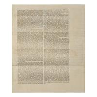 [African-Americana] May, Rev. Samuel J. Autograph Letter, signed on Verso of a Printed Circular