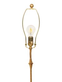 A Pair of Contemporary Metal Floor Lamps