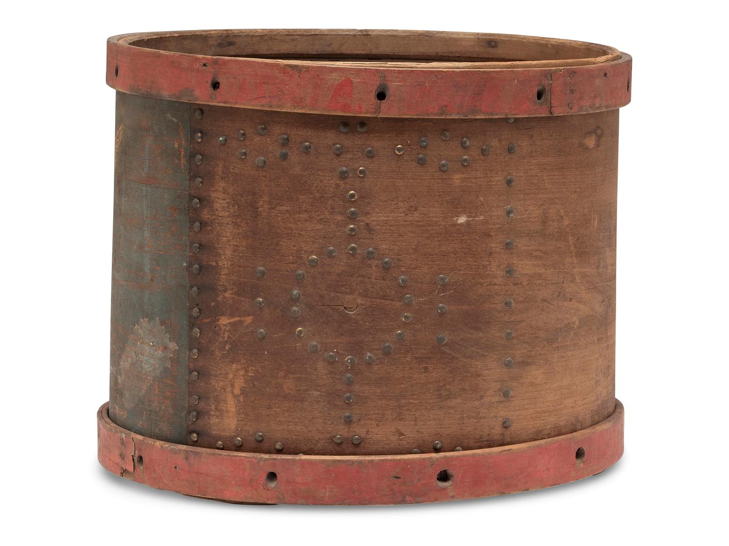 A Civil War Painted Militia Drum