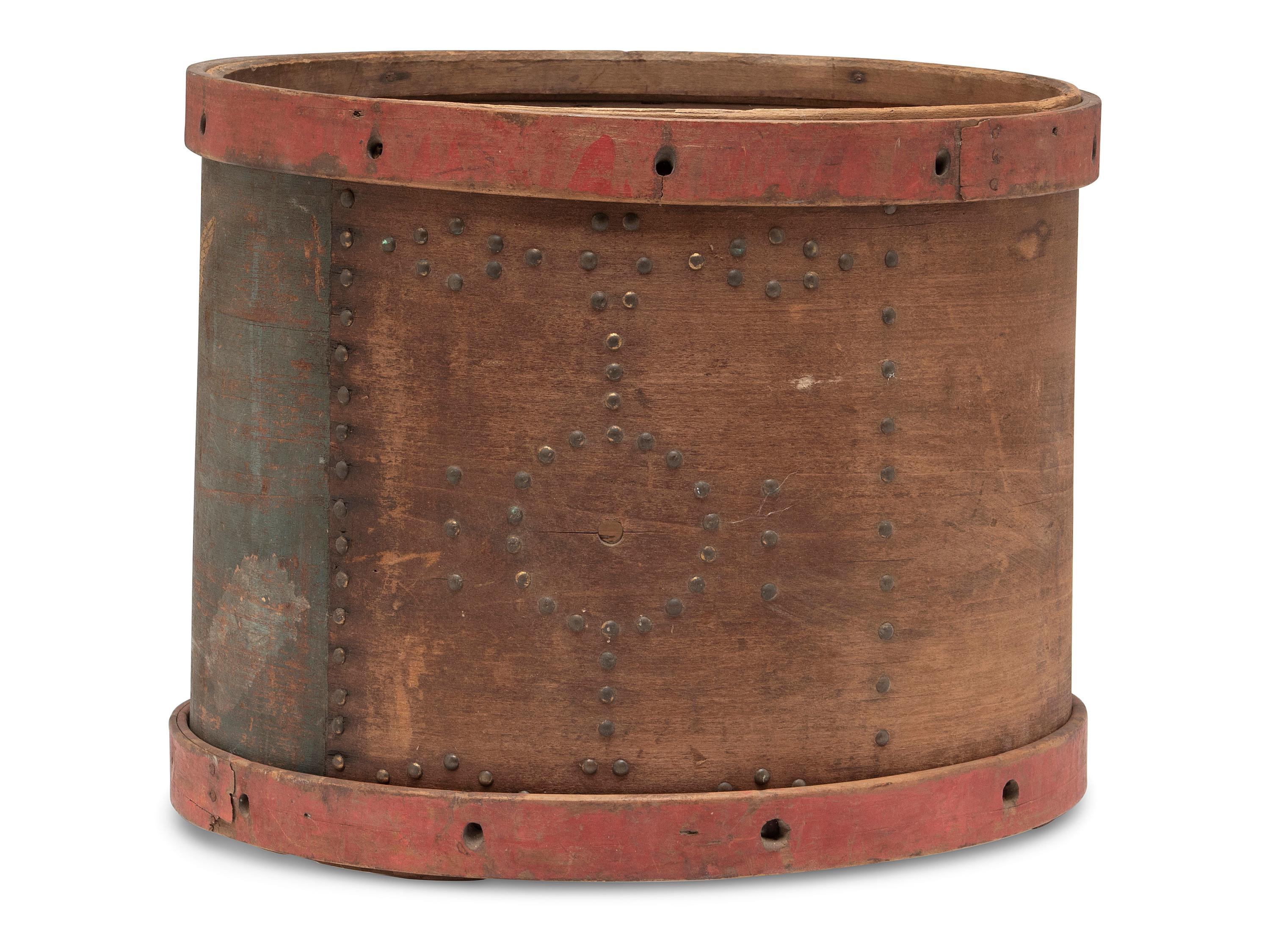 A Civil War Painted Militia Drum