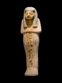 An Egyptian Limestone Ushabti for Lady Puiu