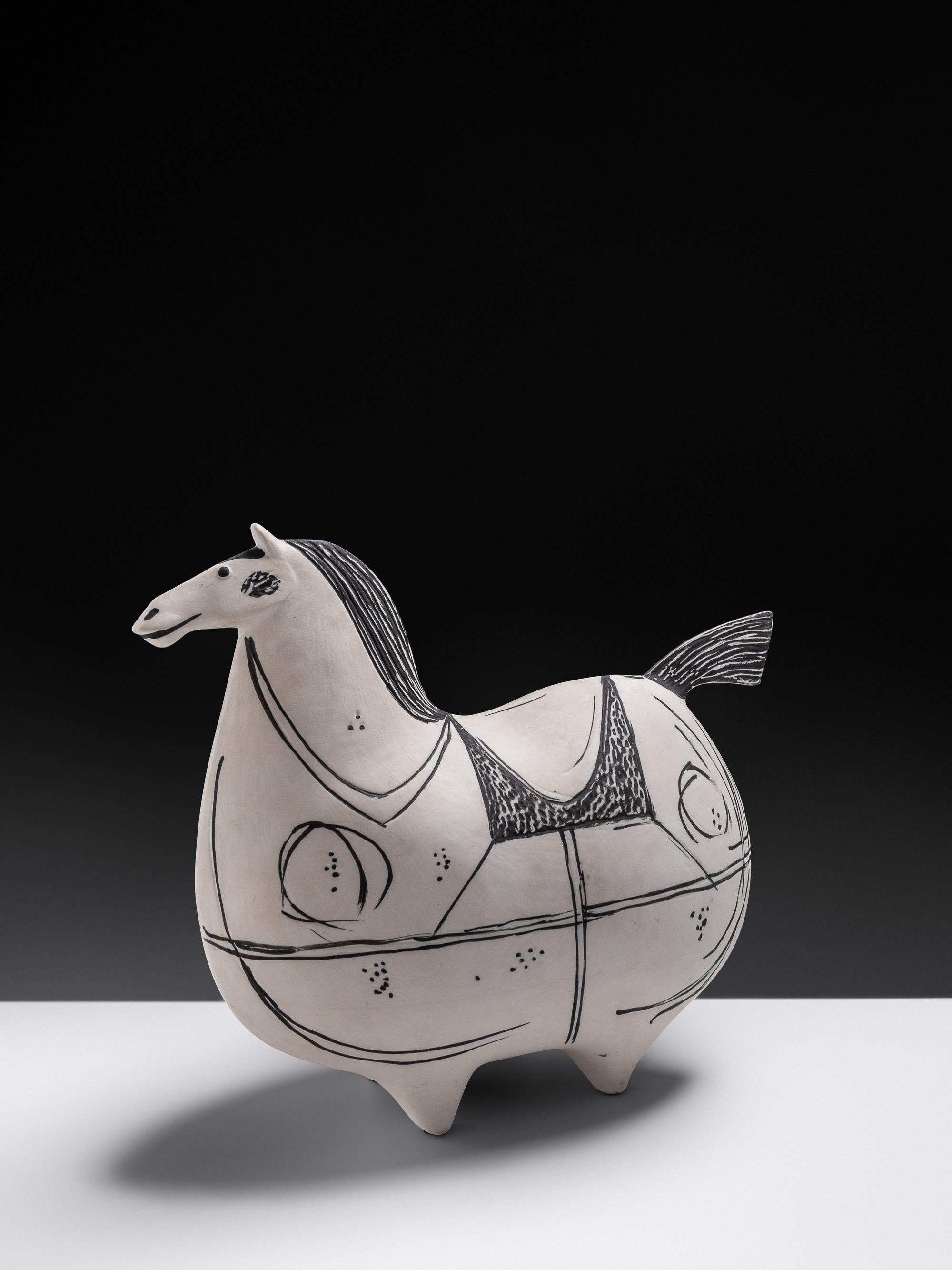 Springare Horse, c. 1955 Gustavsberg, Sweden
