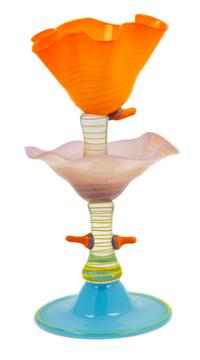 Two-Tiered Bowl Vessel