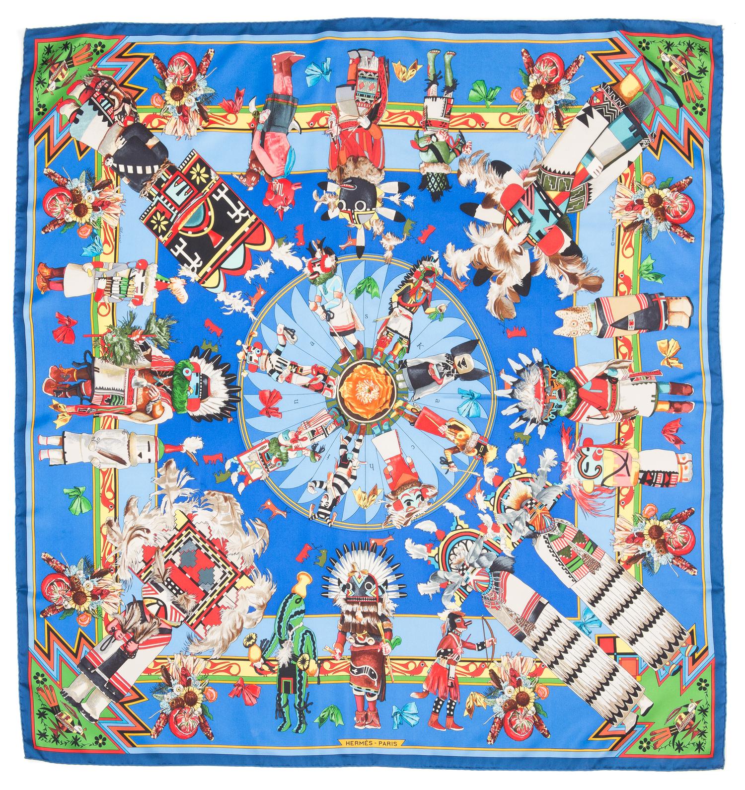 An Hermes 90cm Silk Scarf, 36" x 36"