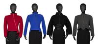 Four Wool Geoffrey Beene Jackets, 1980 - 1990s