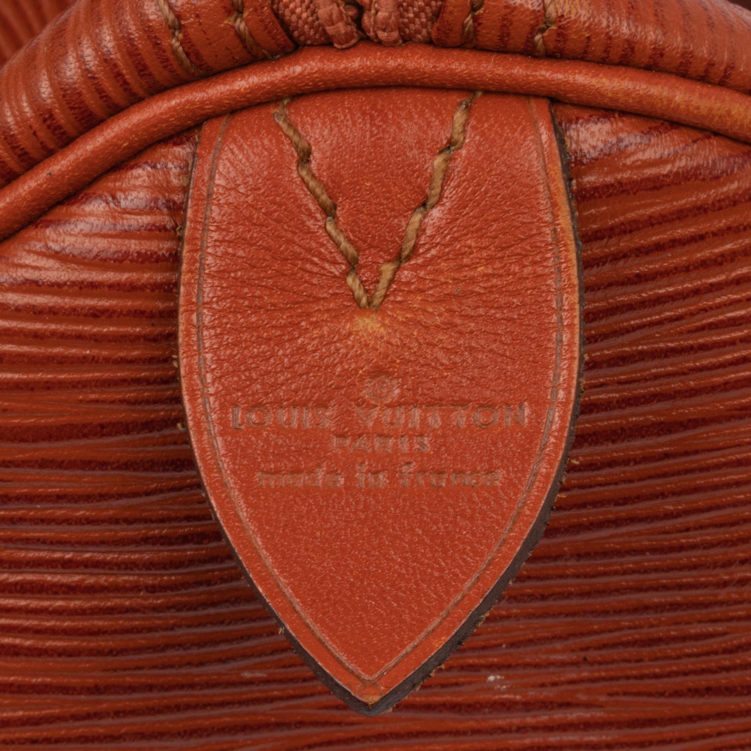 Five Designer Pieces: Two Mark Cross Cobra Skin Wallets, Ferragamo Bag, Gucci Bag, Louis Vuitton Speedy 30, 1970-90s