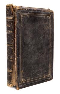 (CIVIL WAR, AUTOGRAPH ALBUM) Album of clipped signatures, Robert E. Lee, Harriet Beecher Stowe, William Sherman and others.