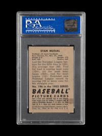 A 1952 Bowman Stan Musial Baseball Card No. 196 (PSA 5 EX)