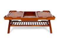 A Starbay Co. "Ceylan" Marine Convertible Coffee Table — 20TH CENTURY
