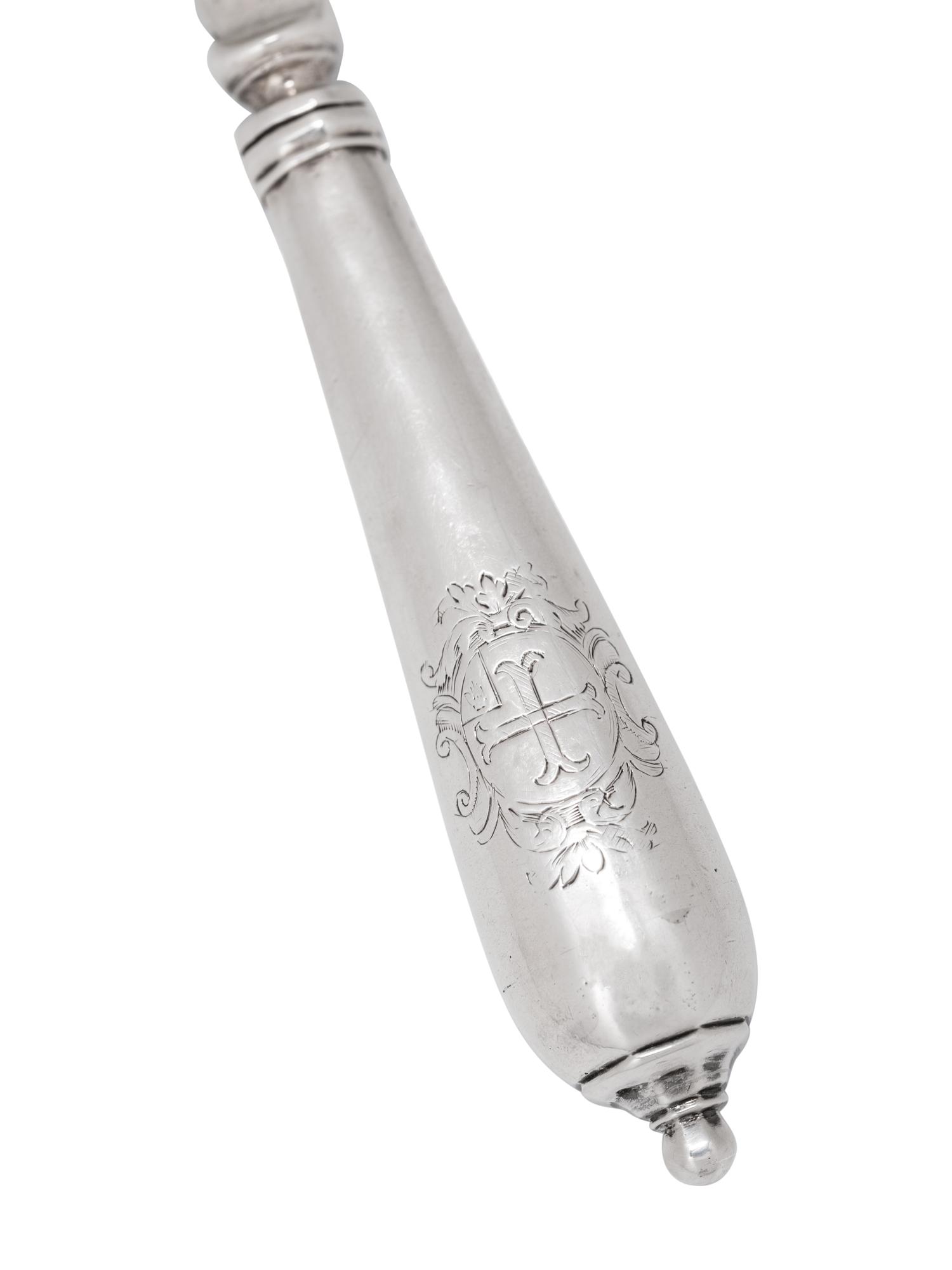 An English Silver Flatware Service
