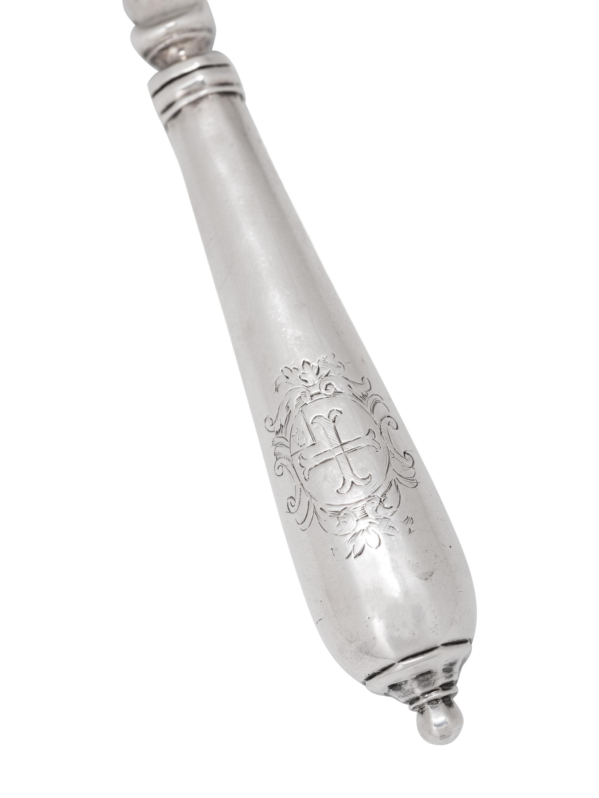 An English Silver Flatware Service