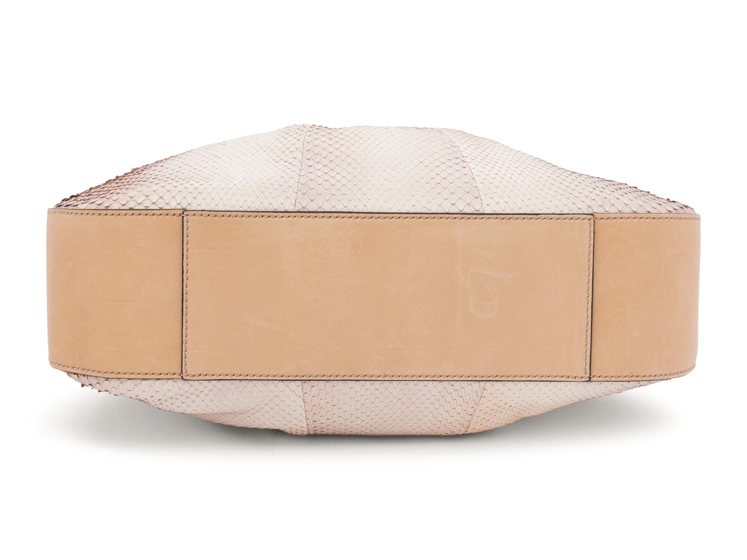 Gucci White Python Bag, 2000s