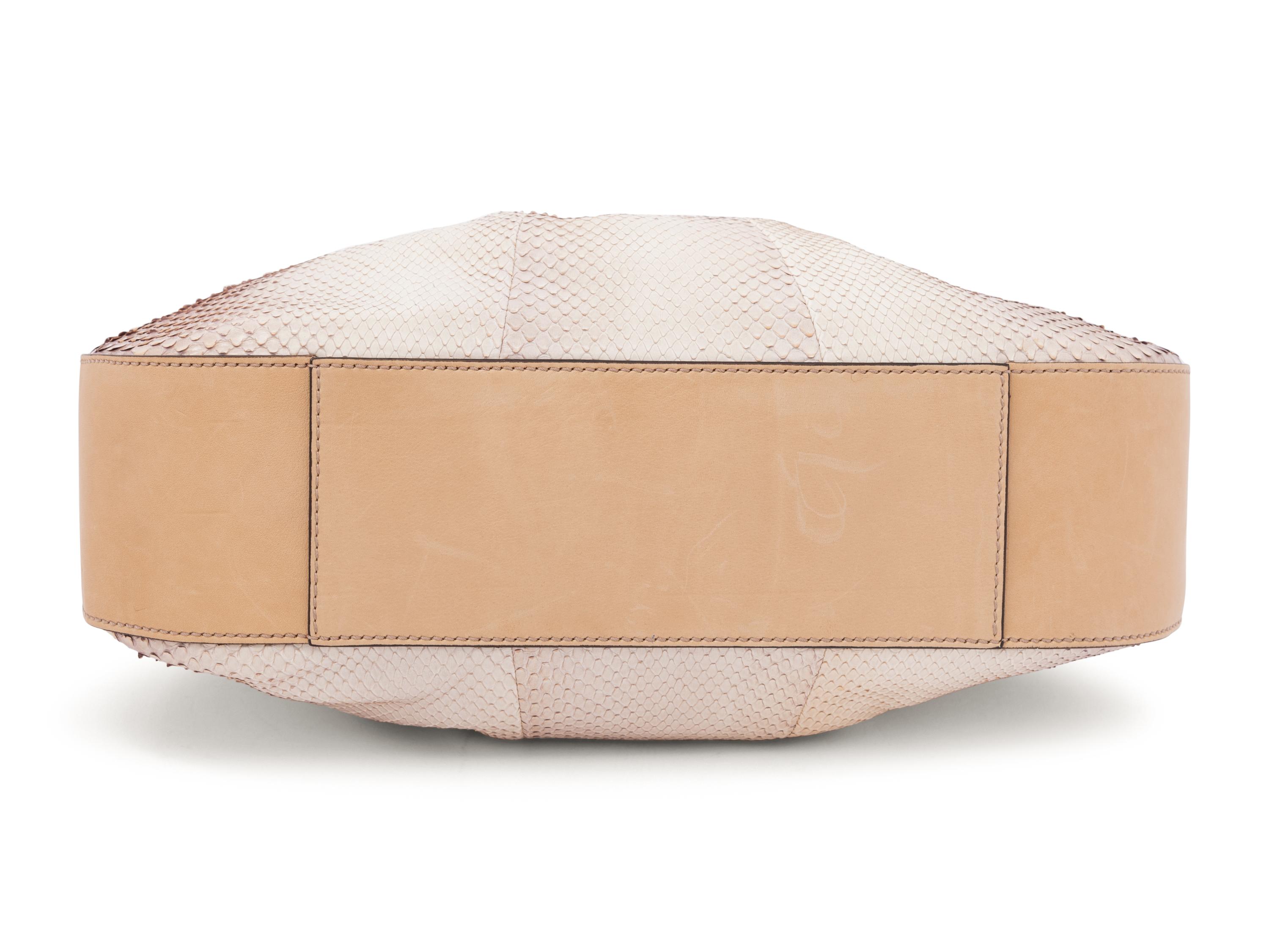 Gucci White Python Bag, 2000s