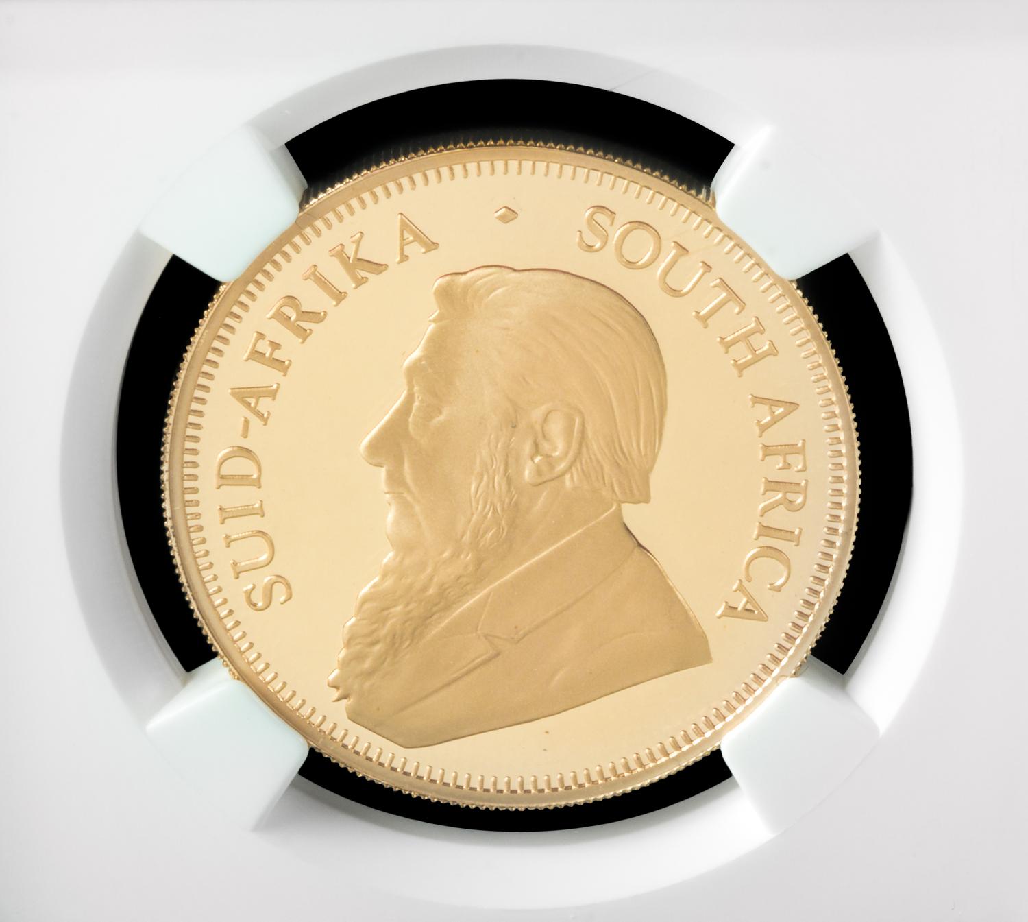 A South Africa 2010 Kruggerand First Strike Four Gold Coin Proof Set