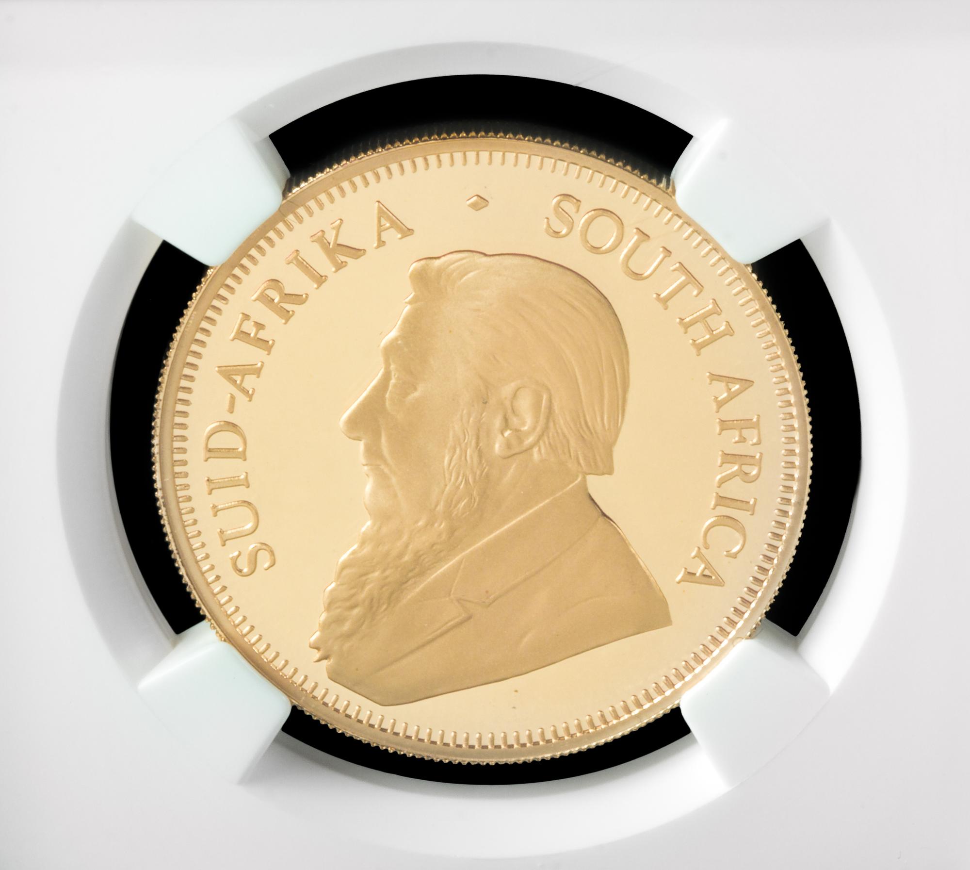 A South Africa 2010 Kruggerand First Strike Four Gold Coin Proof Set