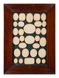 A Collection of Grand Tour Style Plaster Intaglios in Four Frames