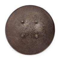 A Persian Khula Khud Helmet with Shield and Sword