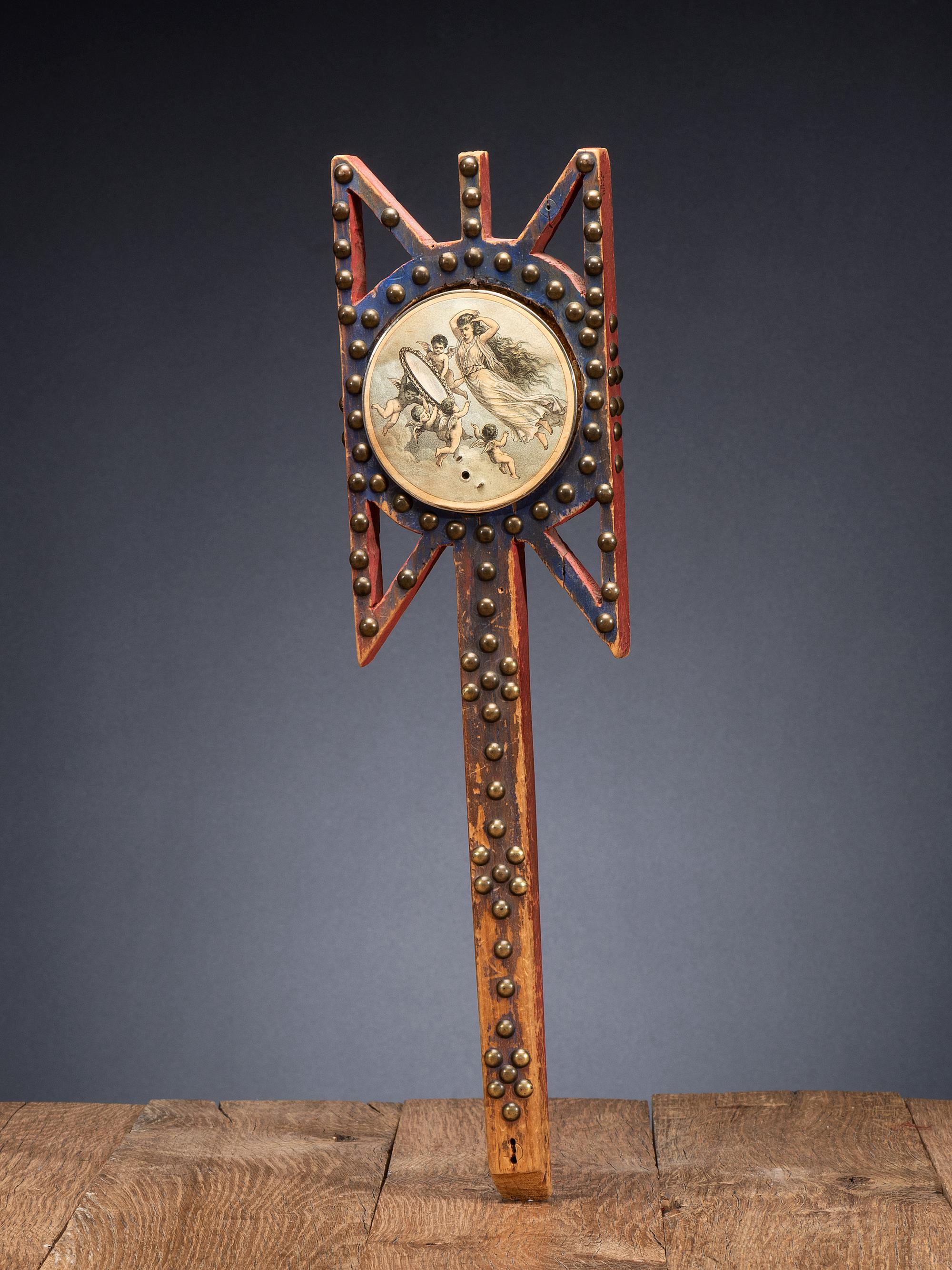 Apsáalooke [Crow] Painted Mirror Board