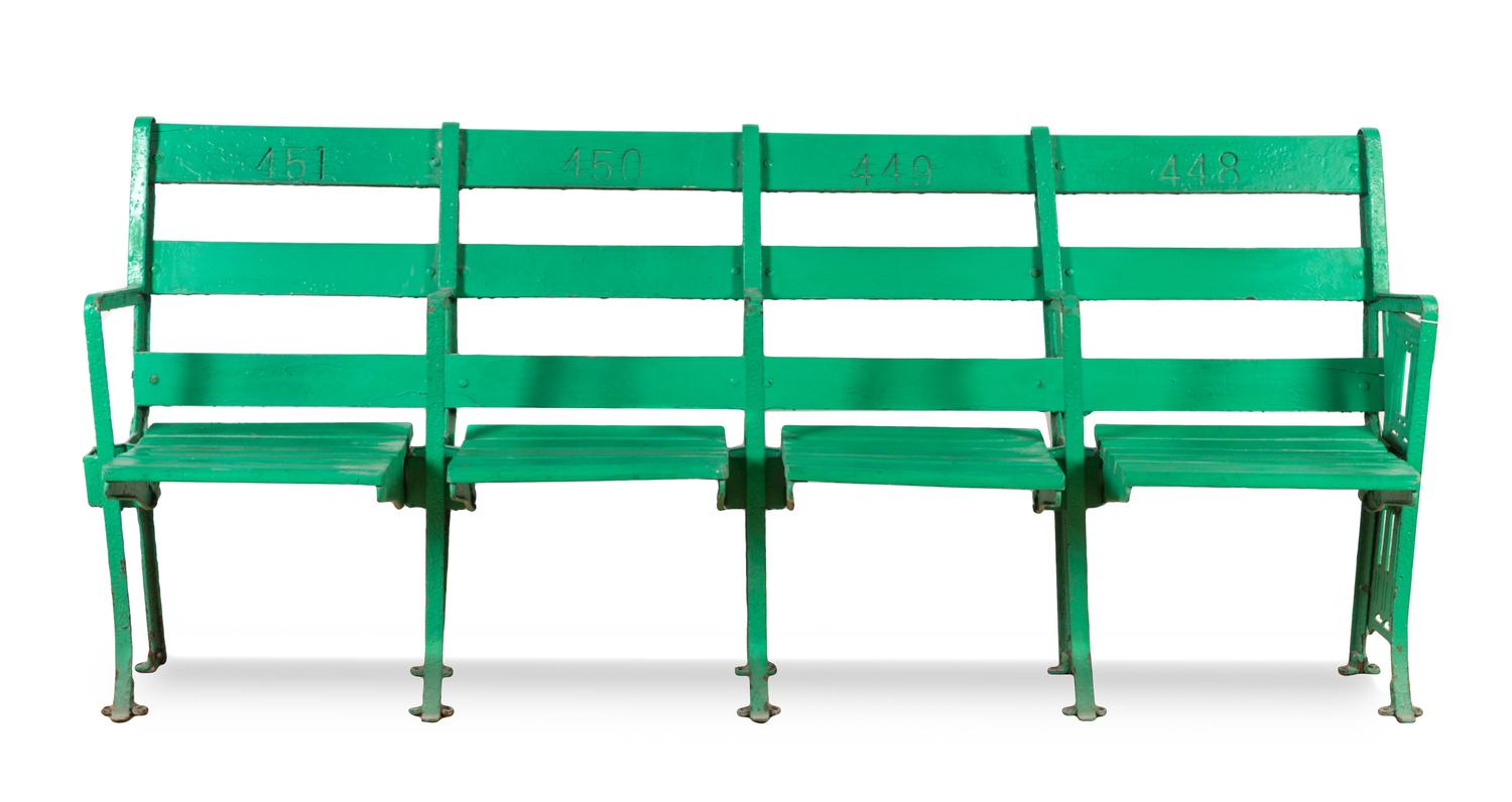 A Group of Four Comiskey Park Stadium Seats