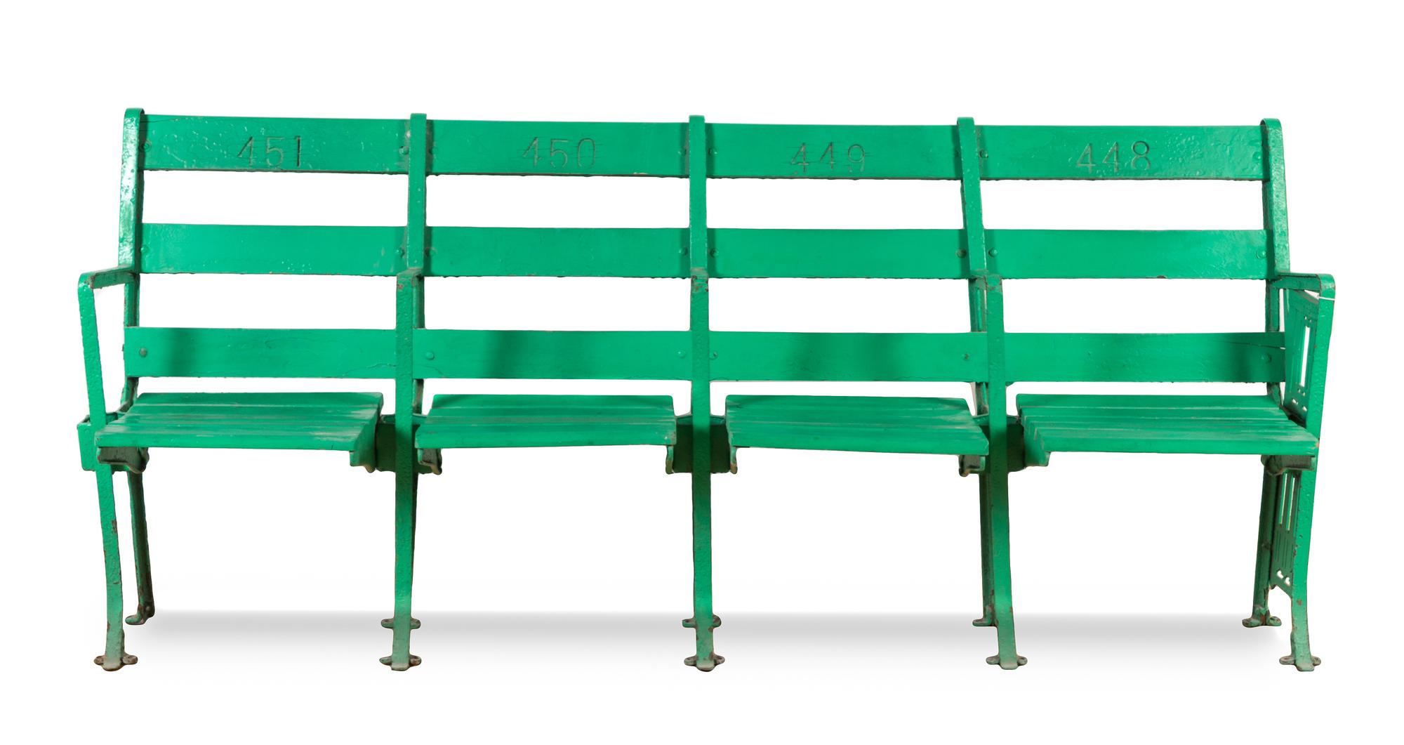 A Group of Four Comiskey Park Stadium Seats