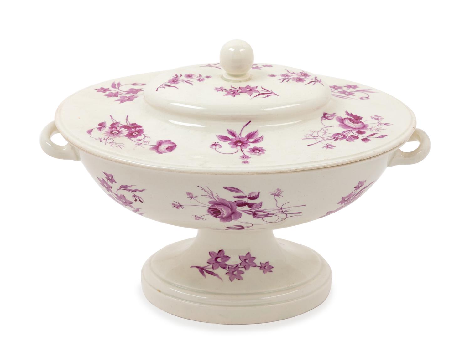 A Wedgwood Creamware Tureen and Cover
