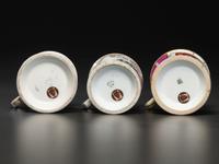 Three Equine Related Porcelain Occupational Shaving Mugs