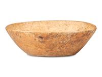 A Maple or Ash Burl Wood Bowl