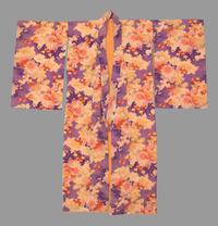 Two Japanese Silk Kimonos