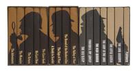 (FOLIO SOCIETY) A group of 16 books with decorative spines.