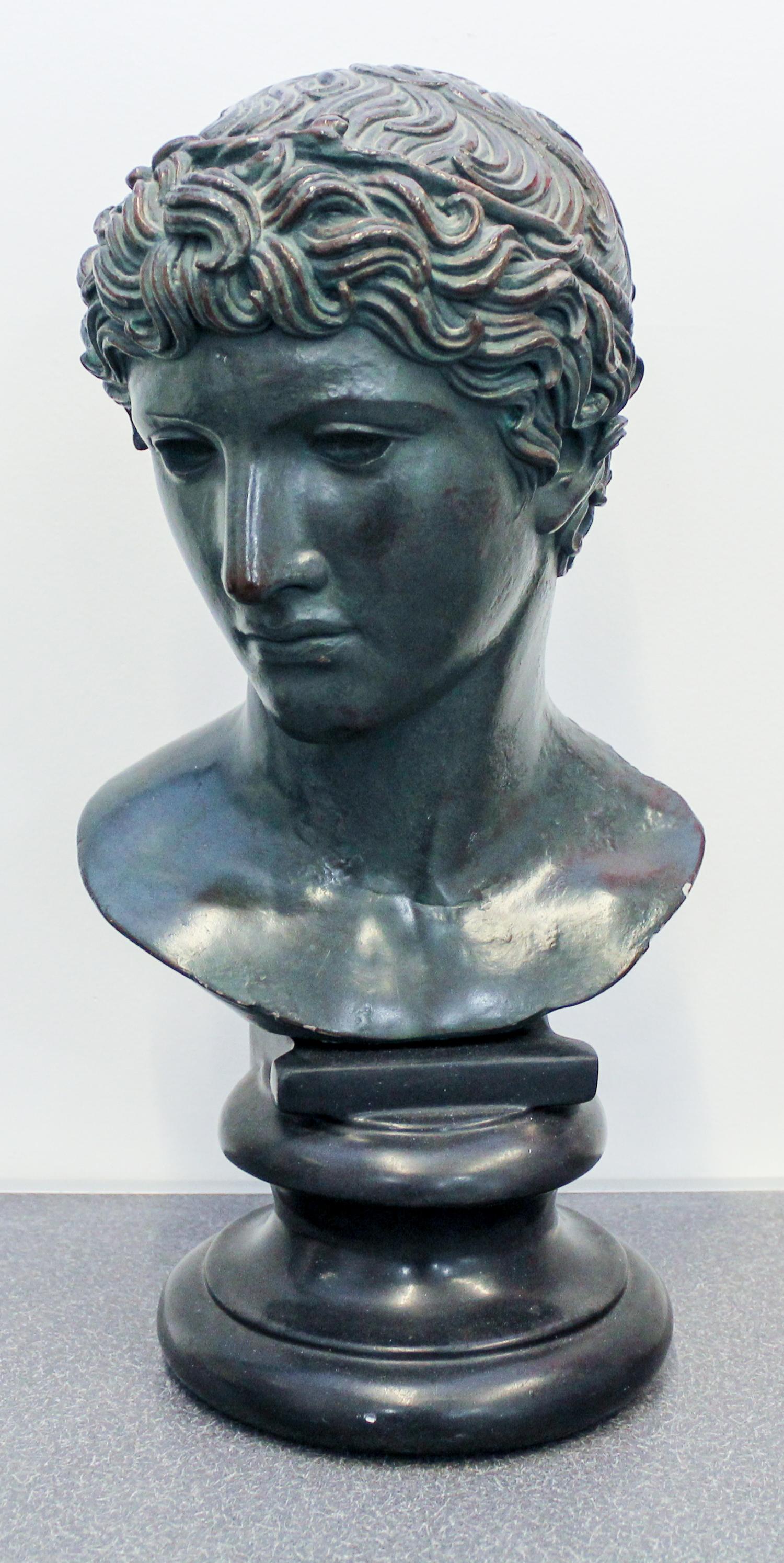 A Neoclassical Style Bust. Height 17 1/2 inches.