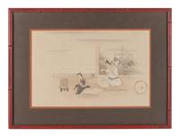 Six Japanese Woodblock Prints