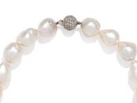 CULTURED BAROQUE PEARL SET