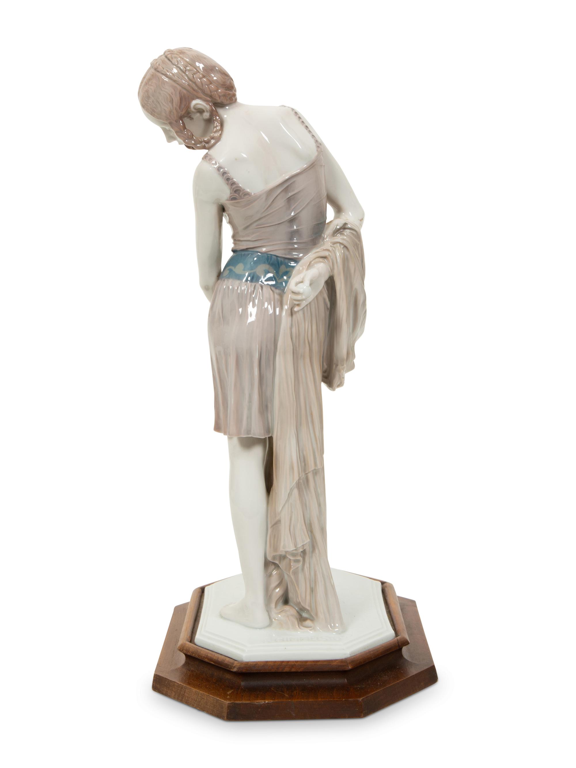 A Rosenthal Porcelain Figure of a Lady
