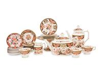 A Royal Crown Derby Japan Porcelain Dessert Service