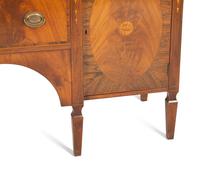 A Federal Style Figured Mahogany Sideboard
