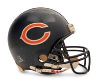 A Walter Payton Signed Autograph Chicago Bears Full Size Football Helmet (Beckett Authentication Services BAS Certified),