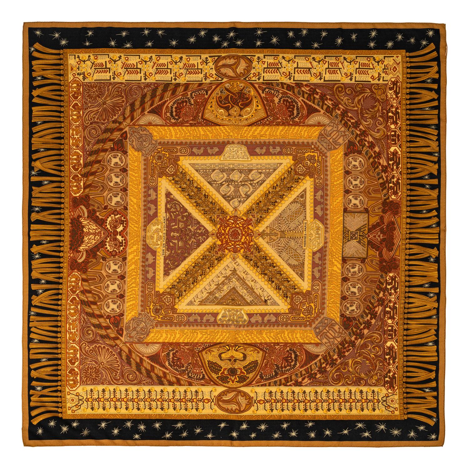 Hermès 140cm Cashmere/Silk Scarf