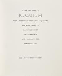 [LIMITED EDITIONS CLUB]. AKHMATOVA, Anna (1889-1966). Requiem. [New York:] The Limited Editions Club, [2000].