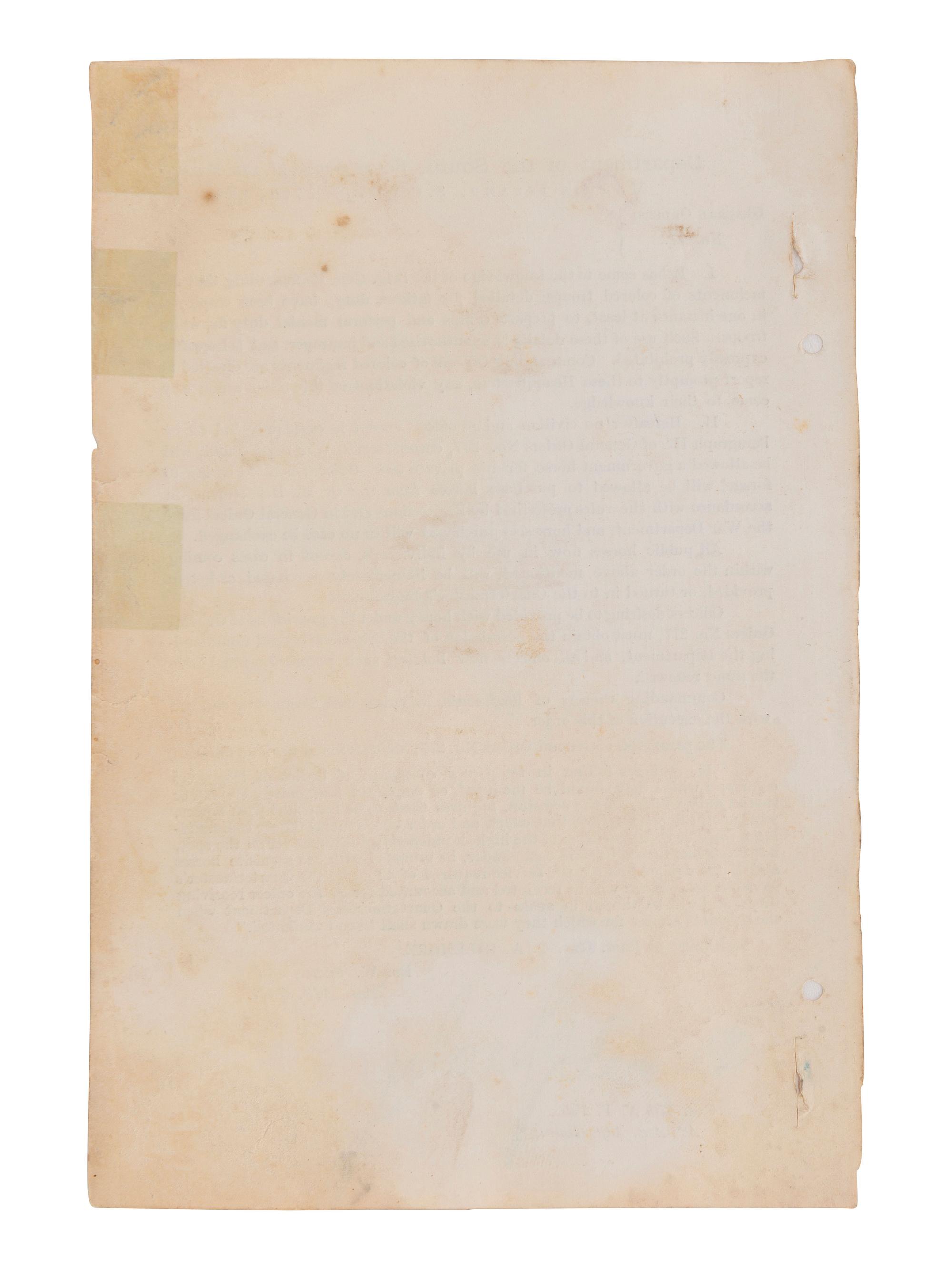 [CIVIL WAR]. Gen. Orders, No.77, Dept. of the South, prohibiting improper use of US Colored Troops.